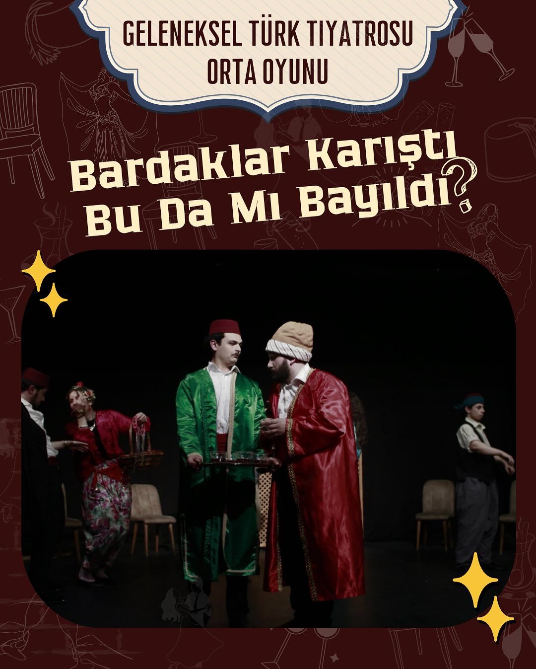 Bardaklar Karıştı Bu Da Mı Bayıldı? oyunundan sahne fotoğrafı 4