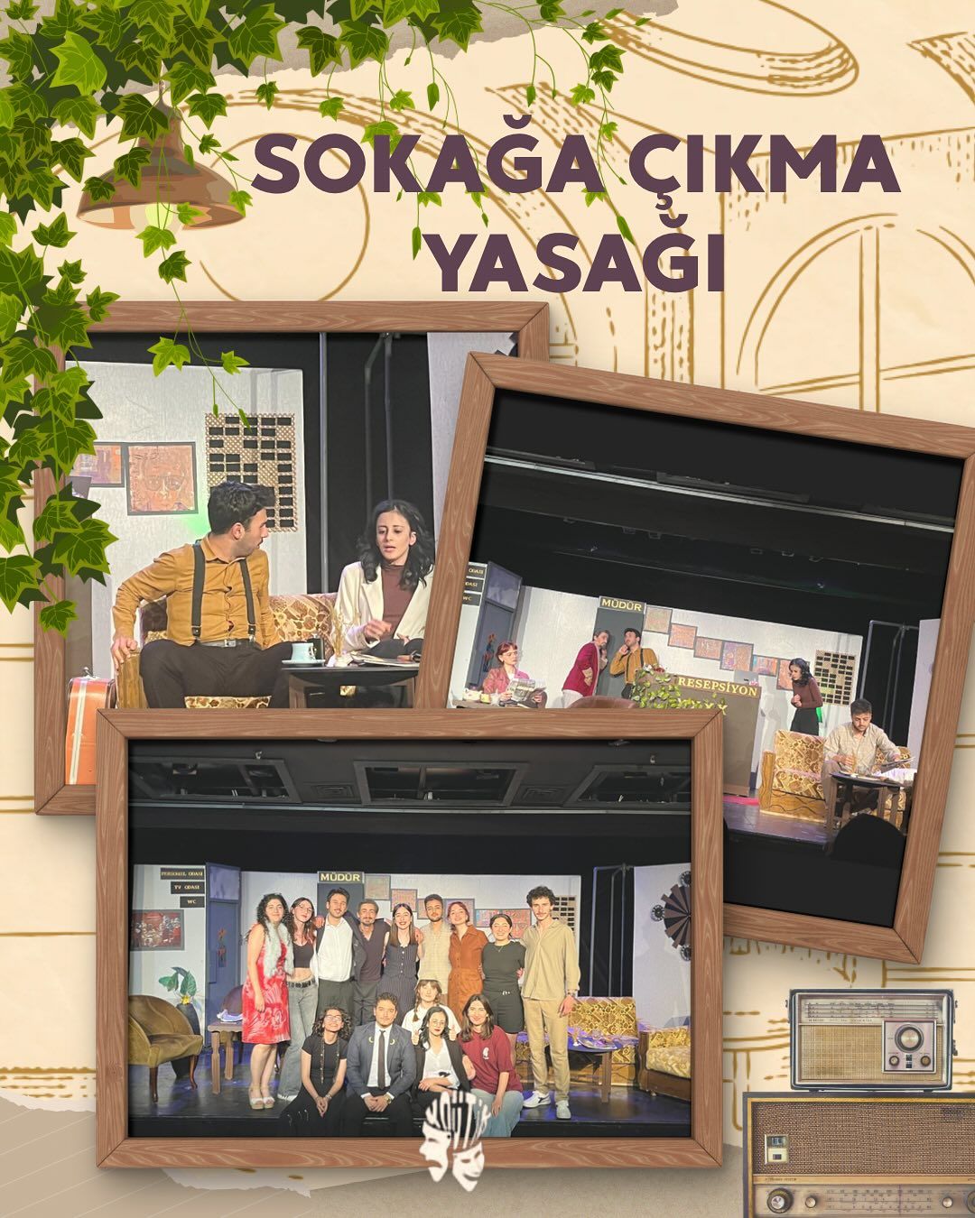 Sokağa Çıkma Yasağı oyunundan sahne fotoğrafı 2