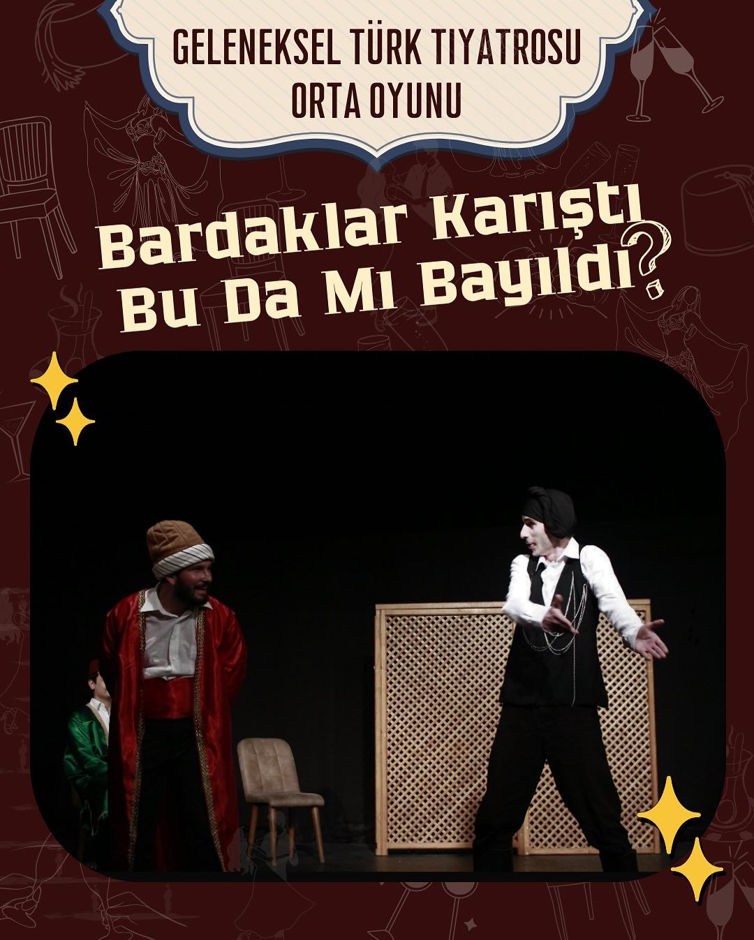 Bardaklar Karıştı Bu Da Mı Bayıldı? oyunundan sahne fotoğrafı 1