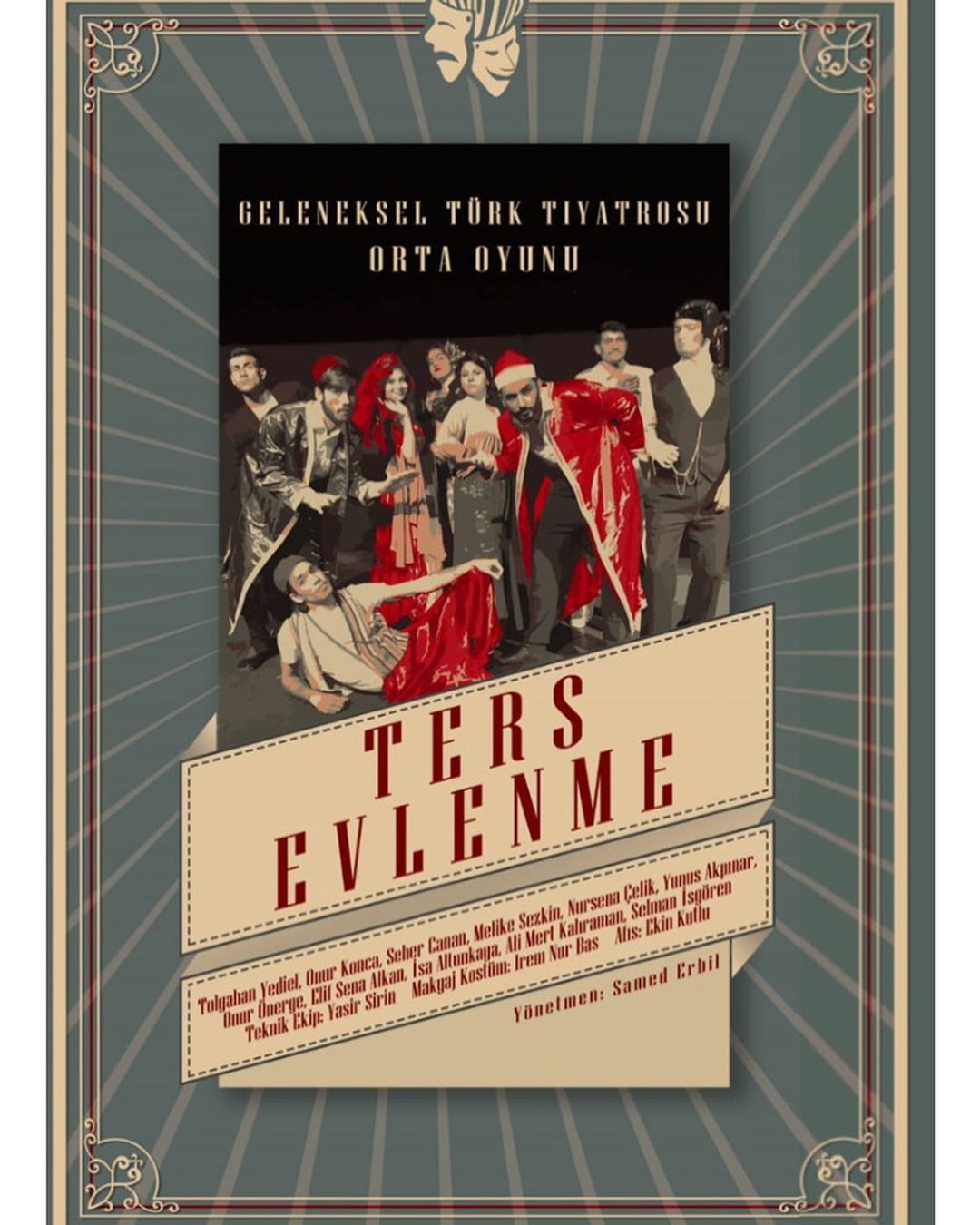 Ters Evlenme oyunundan sahne fotoğrafı 2