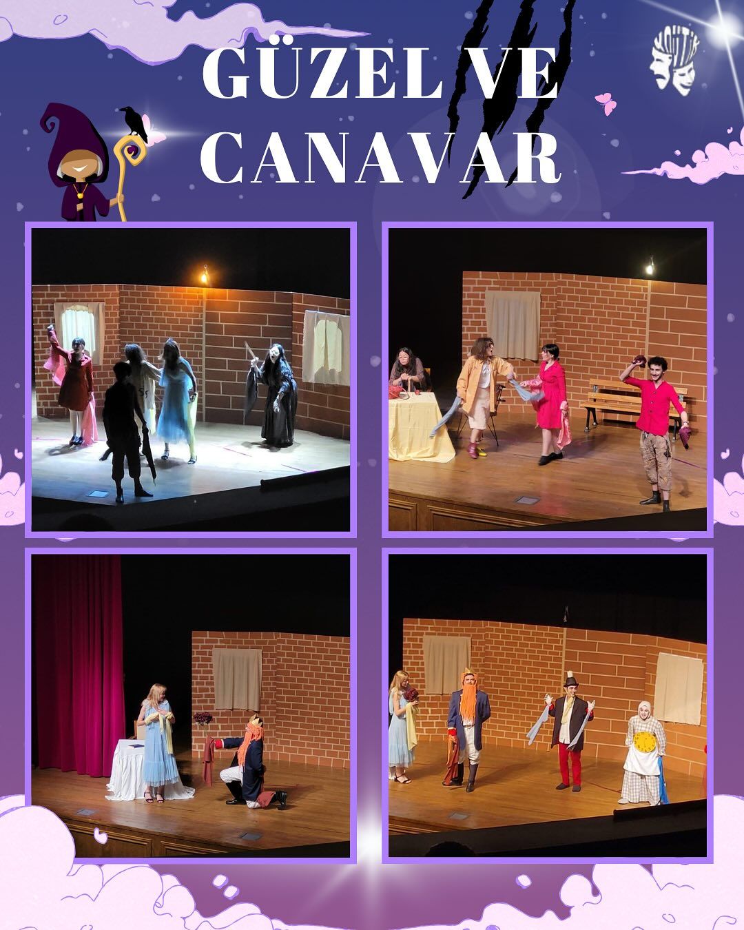 Güzel ve Canavar oyunundan sahne fotoğrafı 3