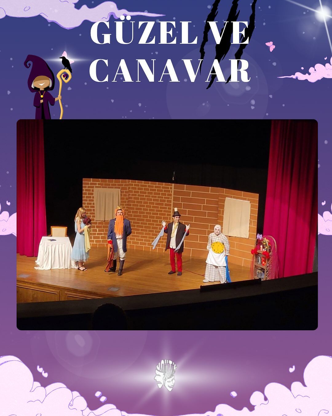 Güzel ve Canavar oyunundan sahne fotoğrafı 6