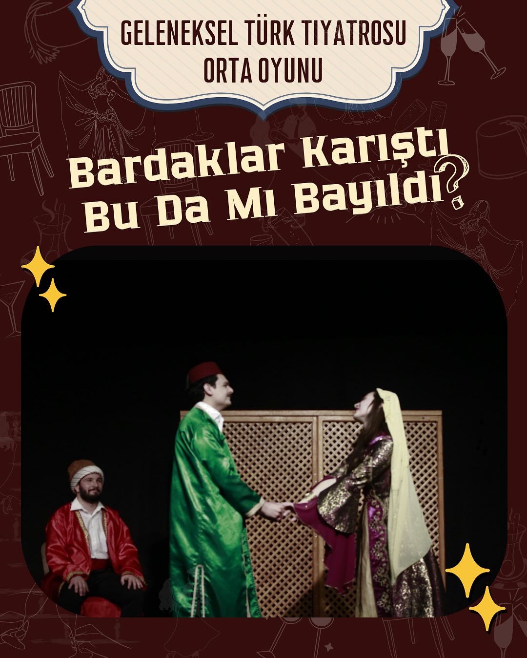 Bardaklar Karıştı Bu Da Mı Bayıldı? oyunundan sahne fotoğrafı 2