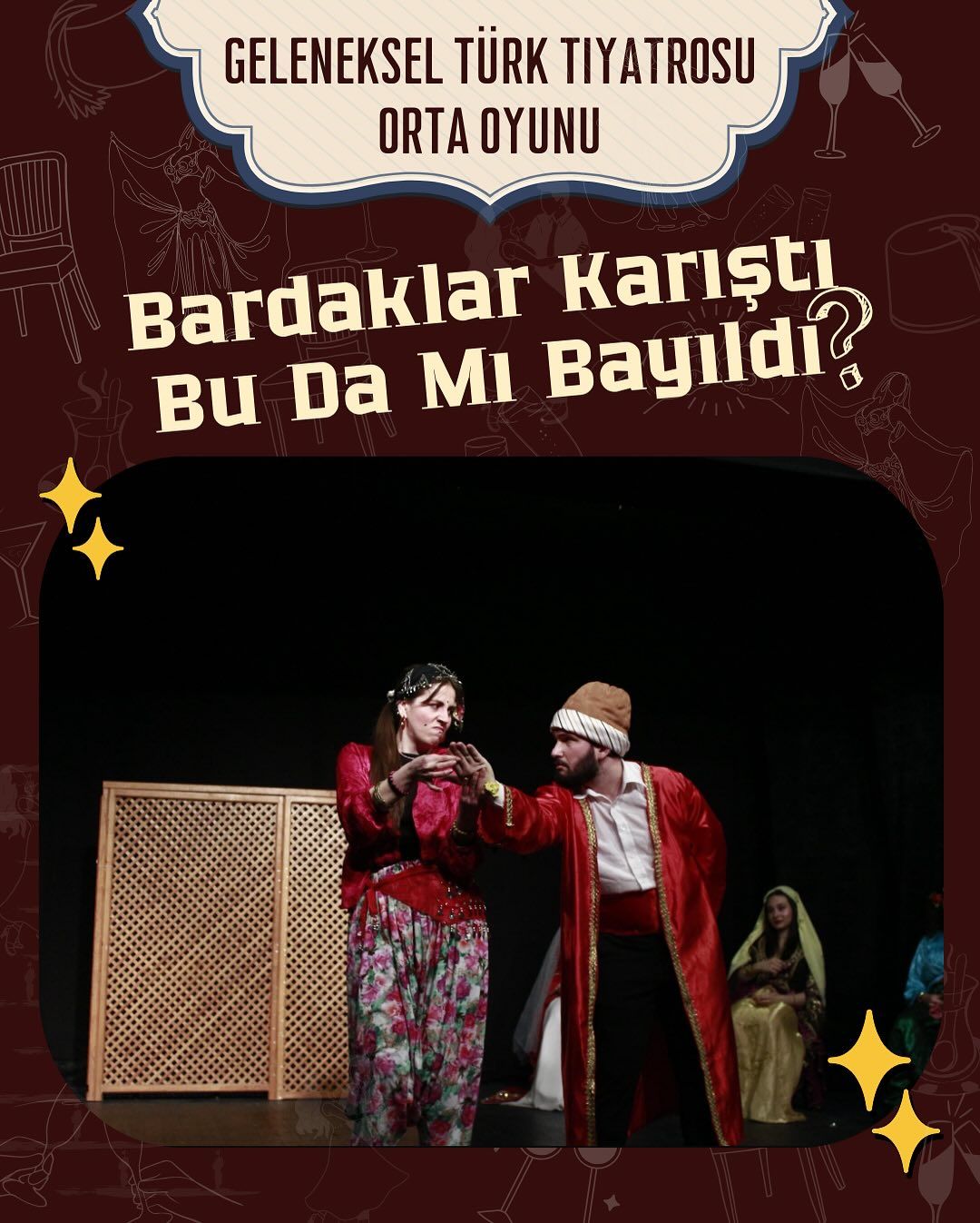 Bardaklar Karıştı Bu Da Mı Bayıldı? oyunundan sahne fotoğrafı 5