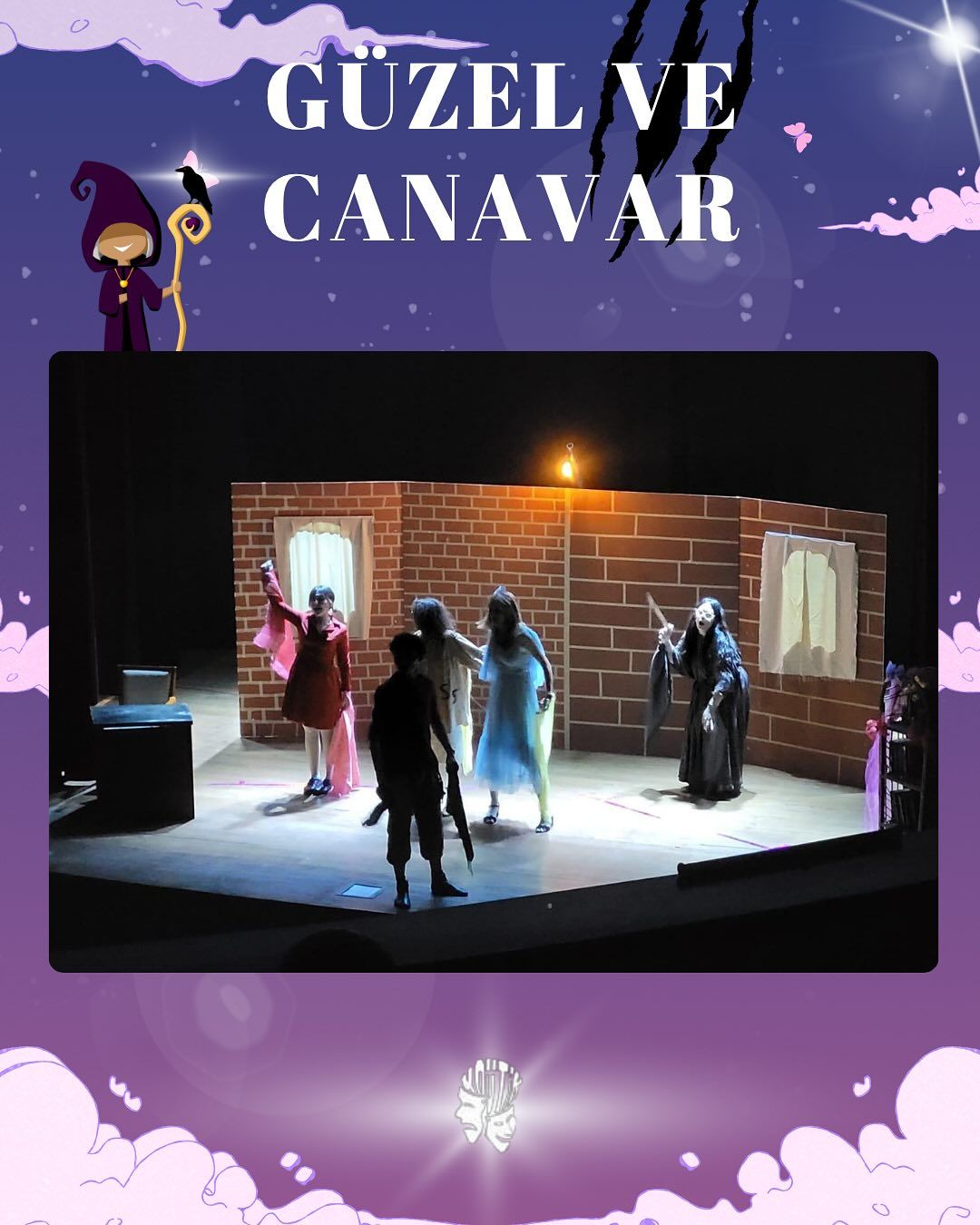 Güzel ve Canavar oyunundan sahne fotoğrafı 2