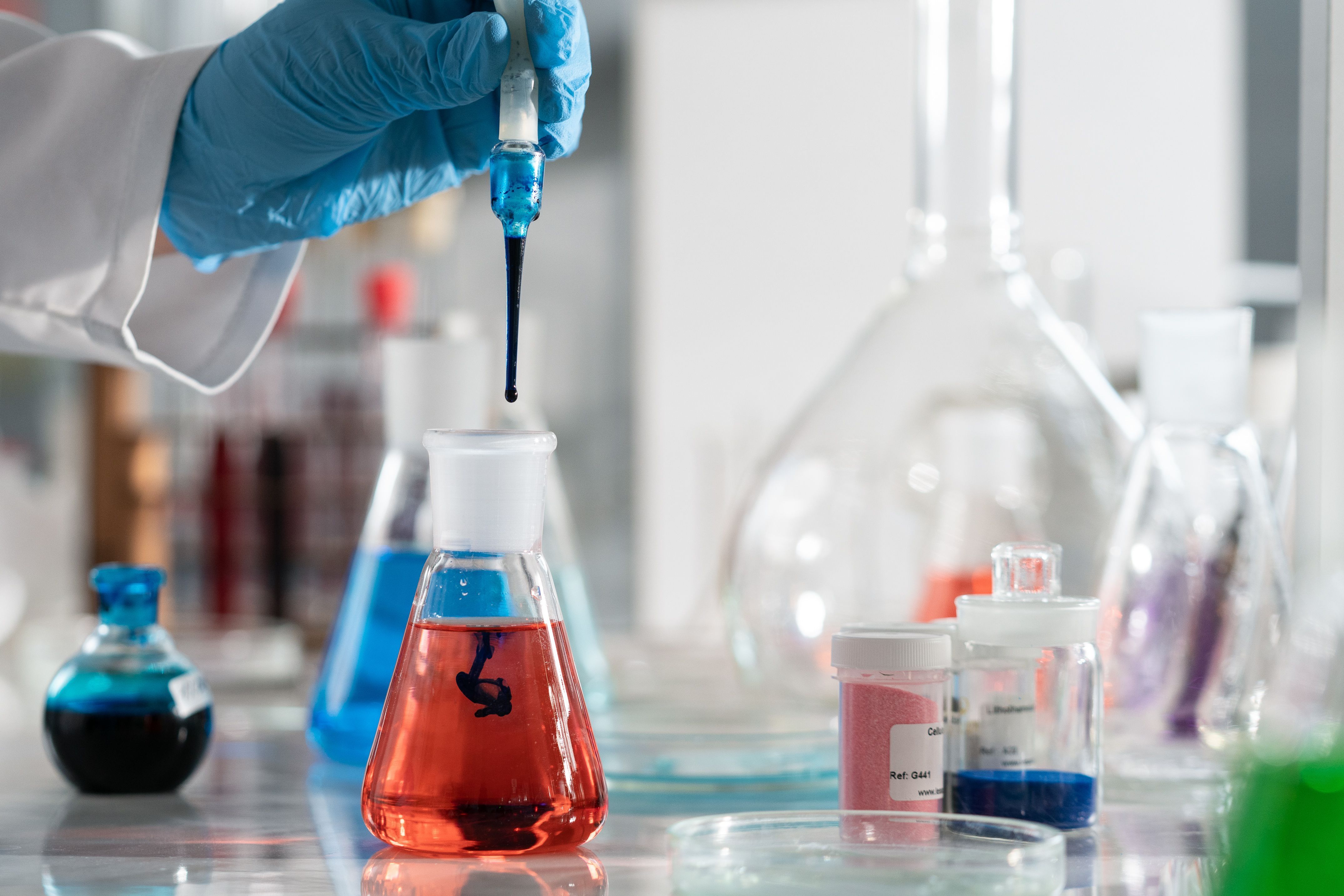 Expériences de chimie