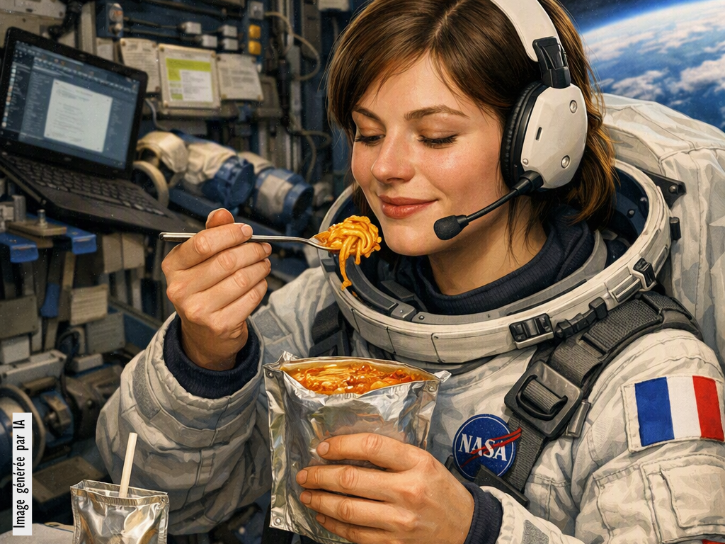 S'alimenter dans l'Espace