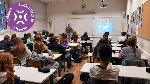 Rencontres "1 classe 1 scientifique 1 heure" autour du thème : Saveurs Savantes