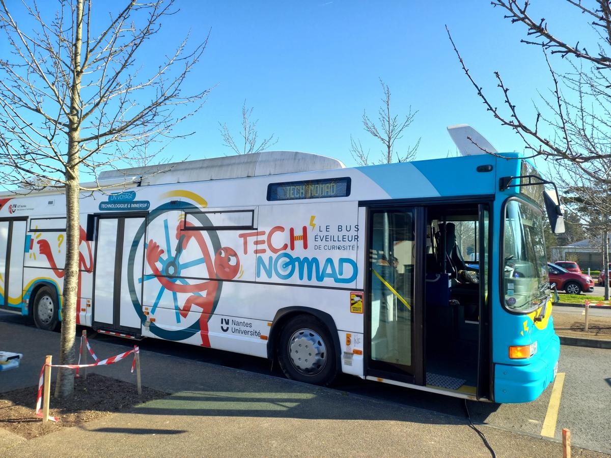Le Tech'Nomad à la visite de Châteaubriant !