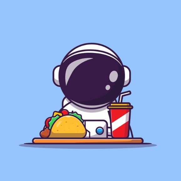 La cantine des astronautes