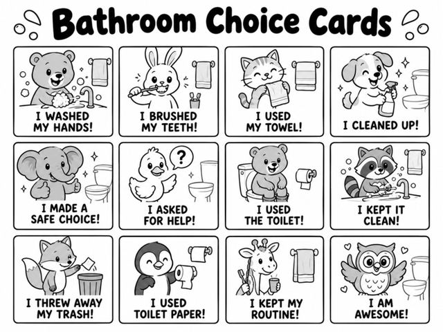 Bathroom Activities: preview image 1