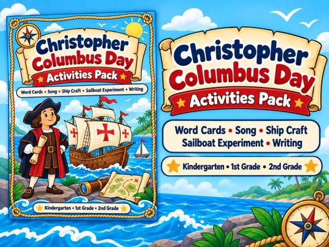 Columbus Day Activities: preview image 3