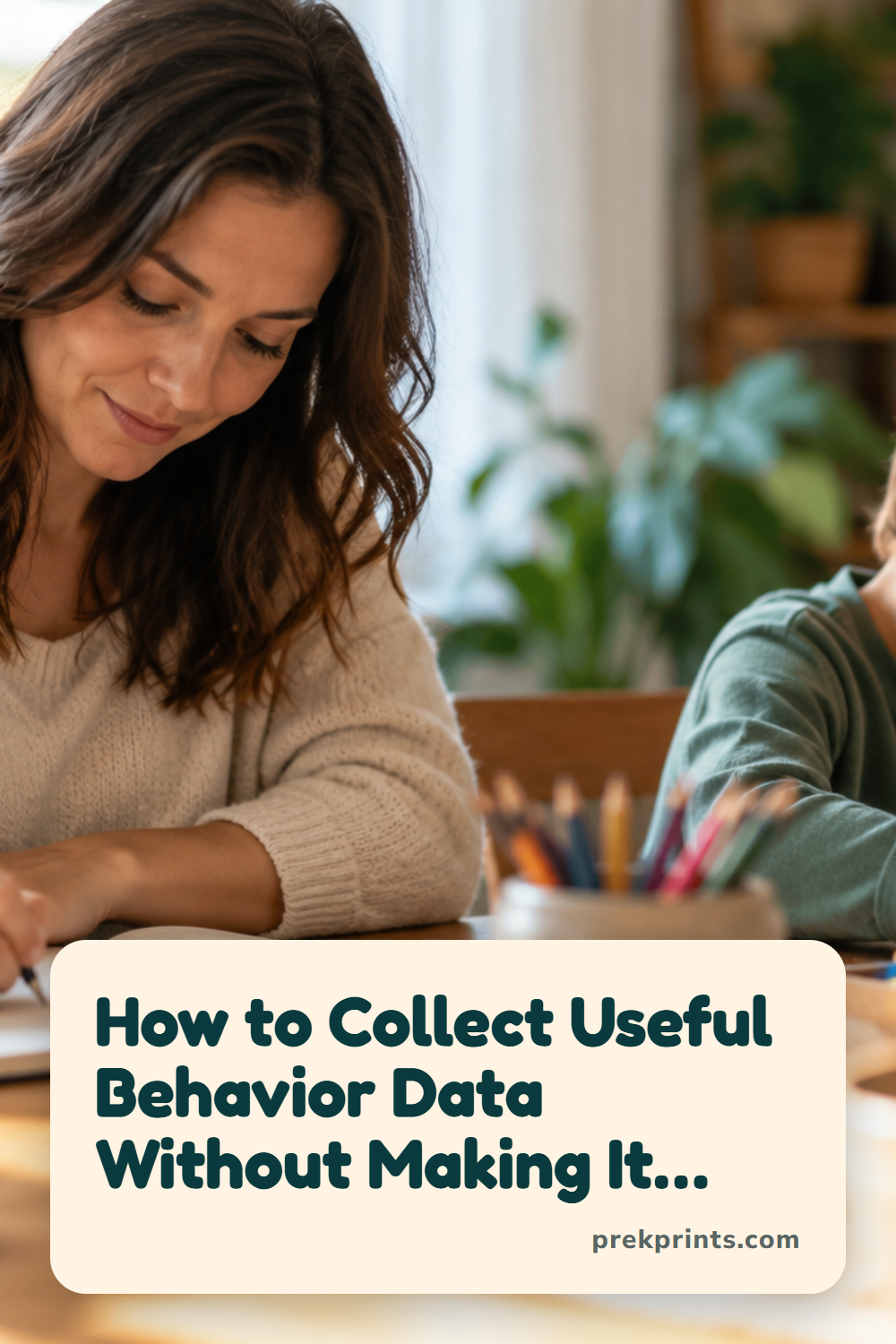 Pinterest image: How to Collect Useful Behavior Data Without Making It Complicated