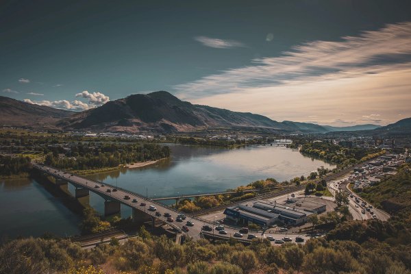 Kamloops cityscape