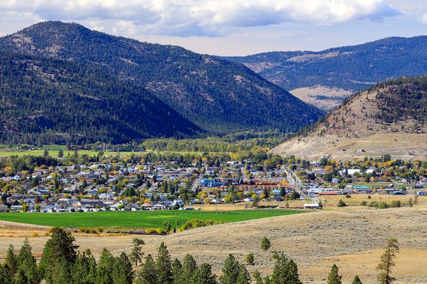 Merritt cityscape