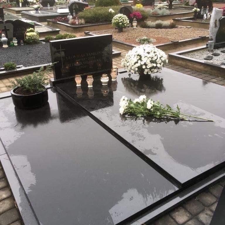 Granito plokštės kapams