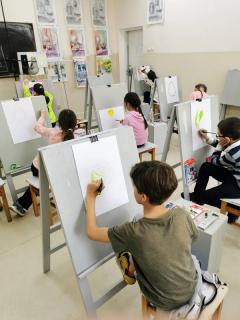 Alytaus vaikai pieš miestą, kokį norėtų matyti rytoj