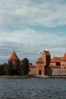 Trakų pilyje rikiuojama naujoji Sausumos pajėgų vėliava