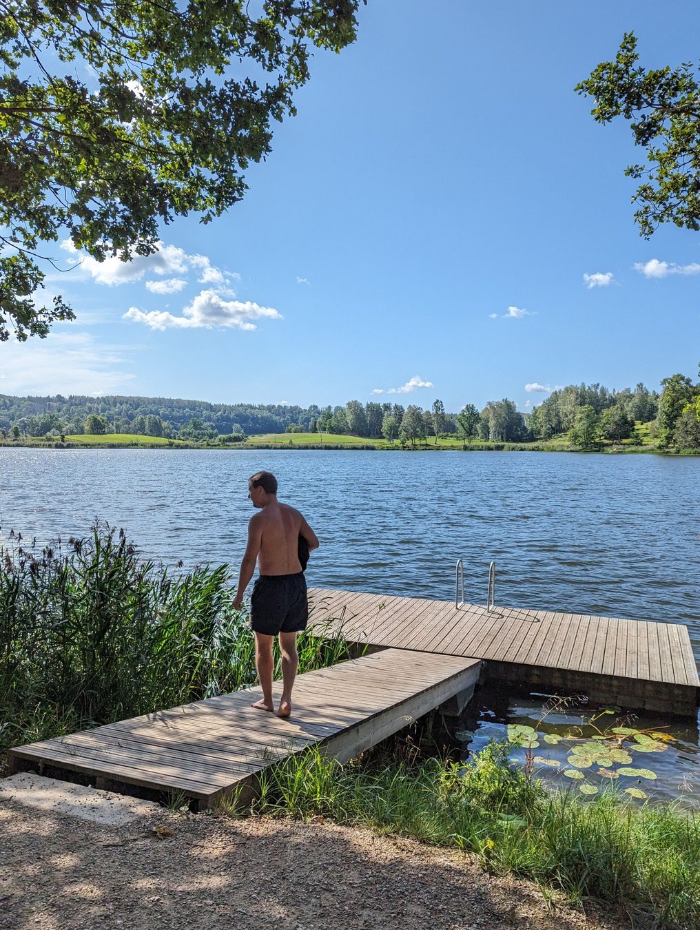 Glėbo ežere kol kas nerekomenduojama maudytis
