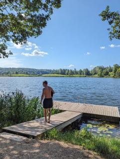 Glėbo ežere kol kas nerekomenduojama maudytis