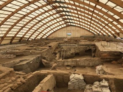 Alytuje po seno pastato pamatais archeologai randa keturių žmonių palaikus