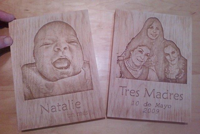 Wooden Photo Carving