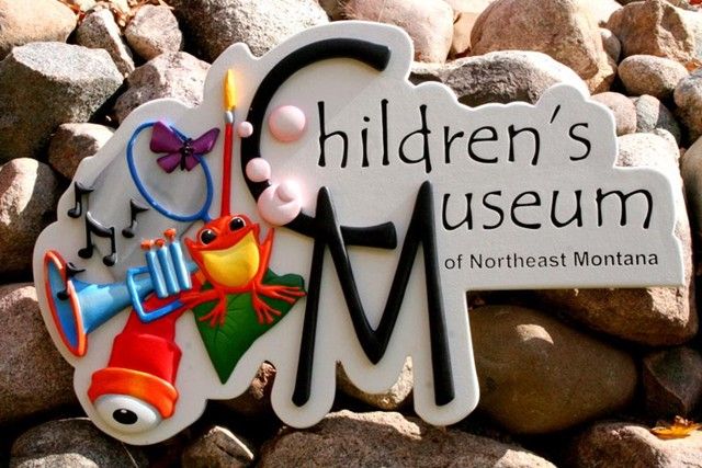 3D Childrens Museum Sign
