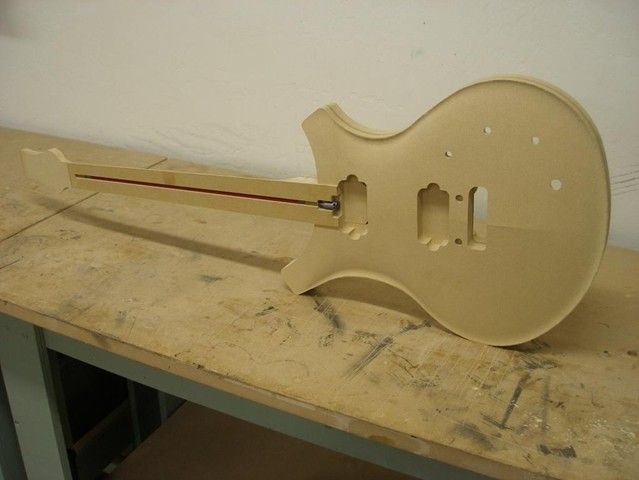 Guitar Body and Neck