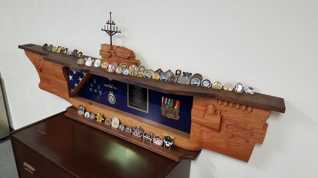 Ship Medal Cabinet