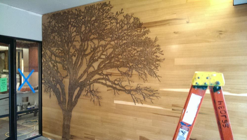 Huge Tree Wall Art Panel