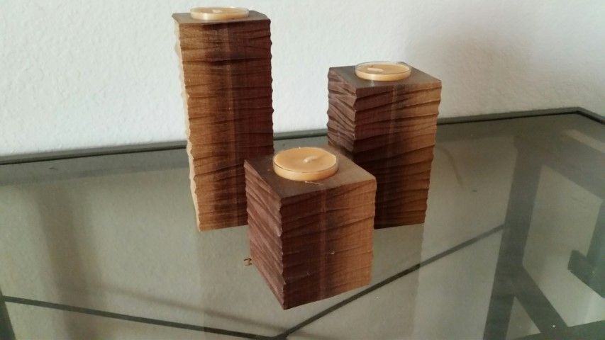 Cubic Candle Holders