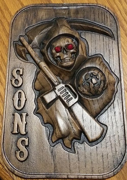 Sons of Anarchy Plaque