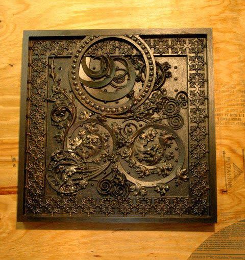 High Detailed Floral Plaque