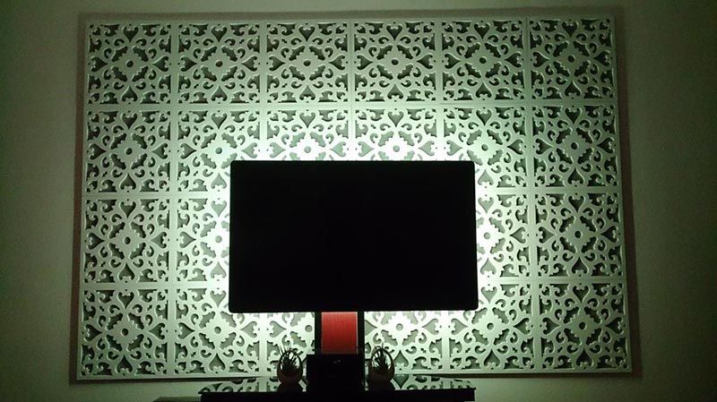 Square Wall Panel Decorations