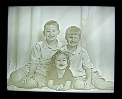 Lithophane Family Photo