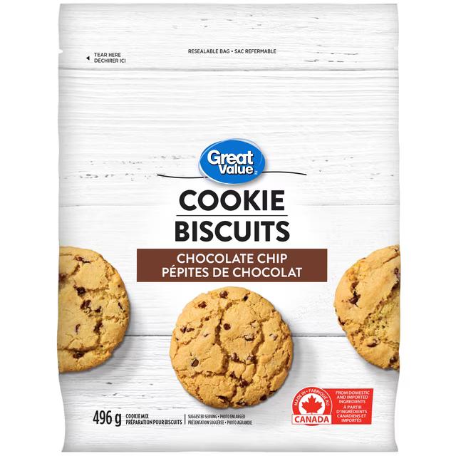 Great Value Chocolate Chip Cookie Mix