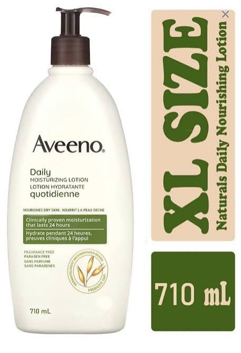 Daily Moisturizing Lotion, XL, 710mL