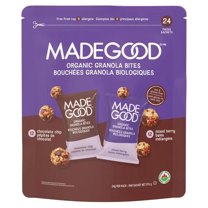 MadeGood Granola Minis, 24 × 24 g (Organic)