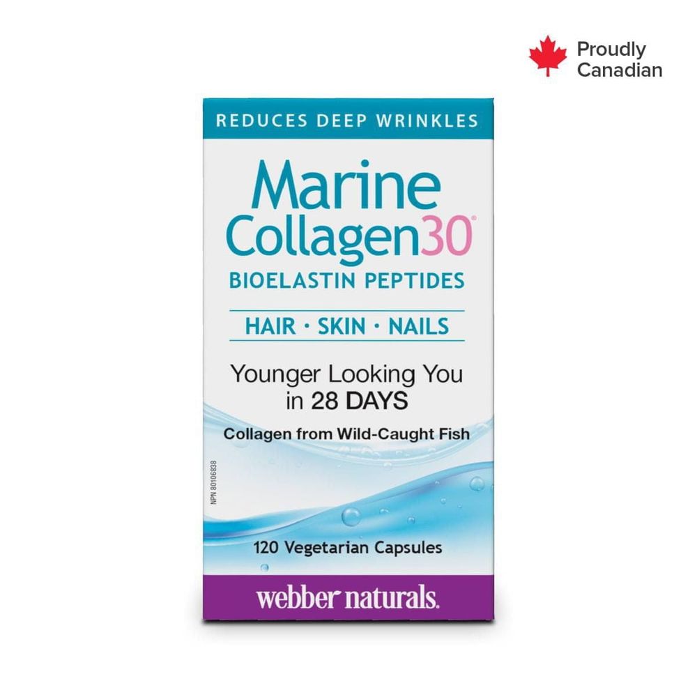 Webber Naturals Marine Collagen30® 120 Tablets