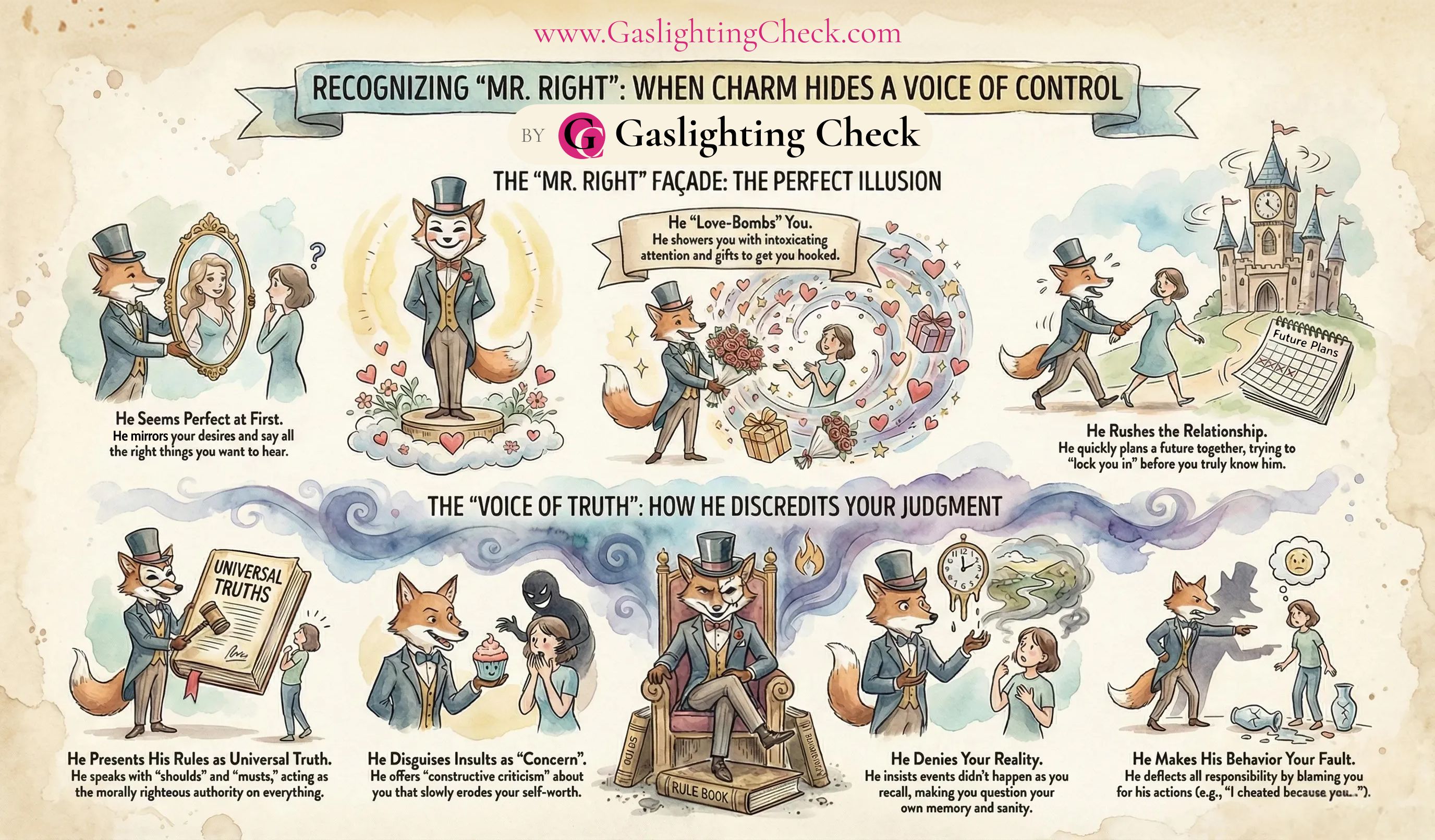Mr. Right Abuser: The 'Voice of Truth' That Undermines Your Reality