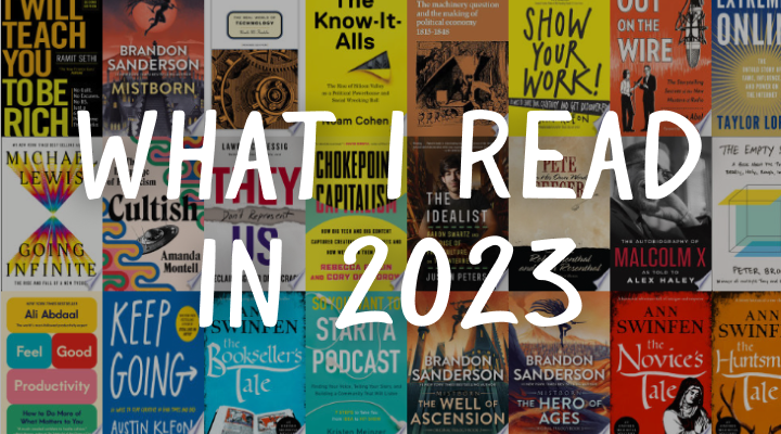 All The Books I Read In 2023image