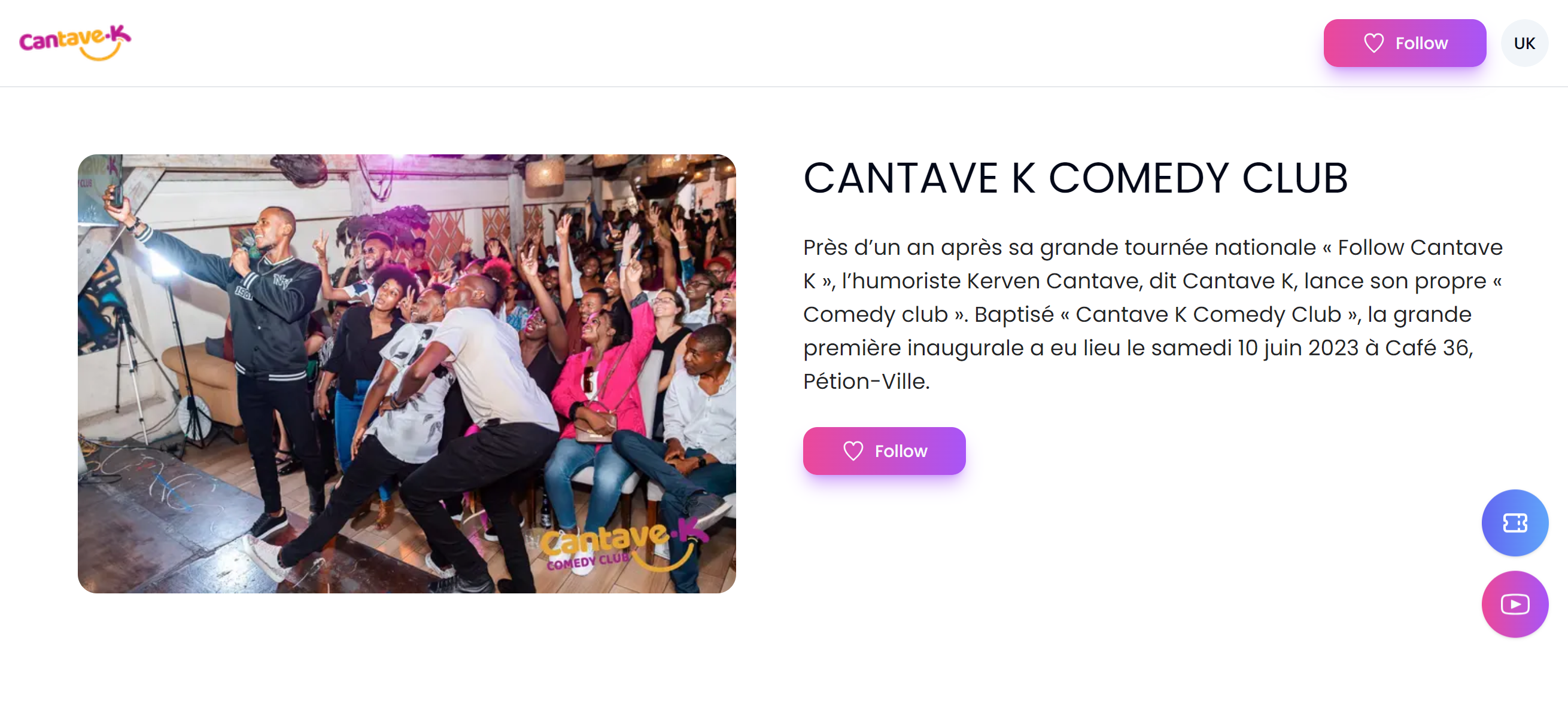 Cantavek (old version) project