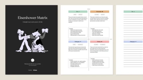 Eisenhower workbook from Tiimo for reMarkable paper tablets