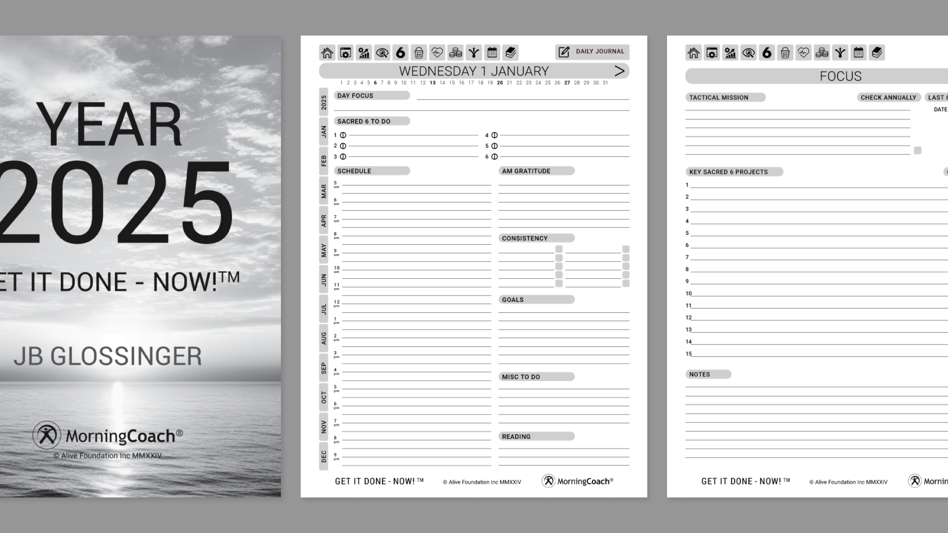 Get It Done - Now! planner from Morning Coach for the reMarkable tablet