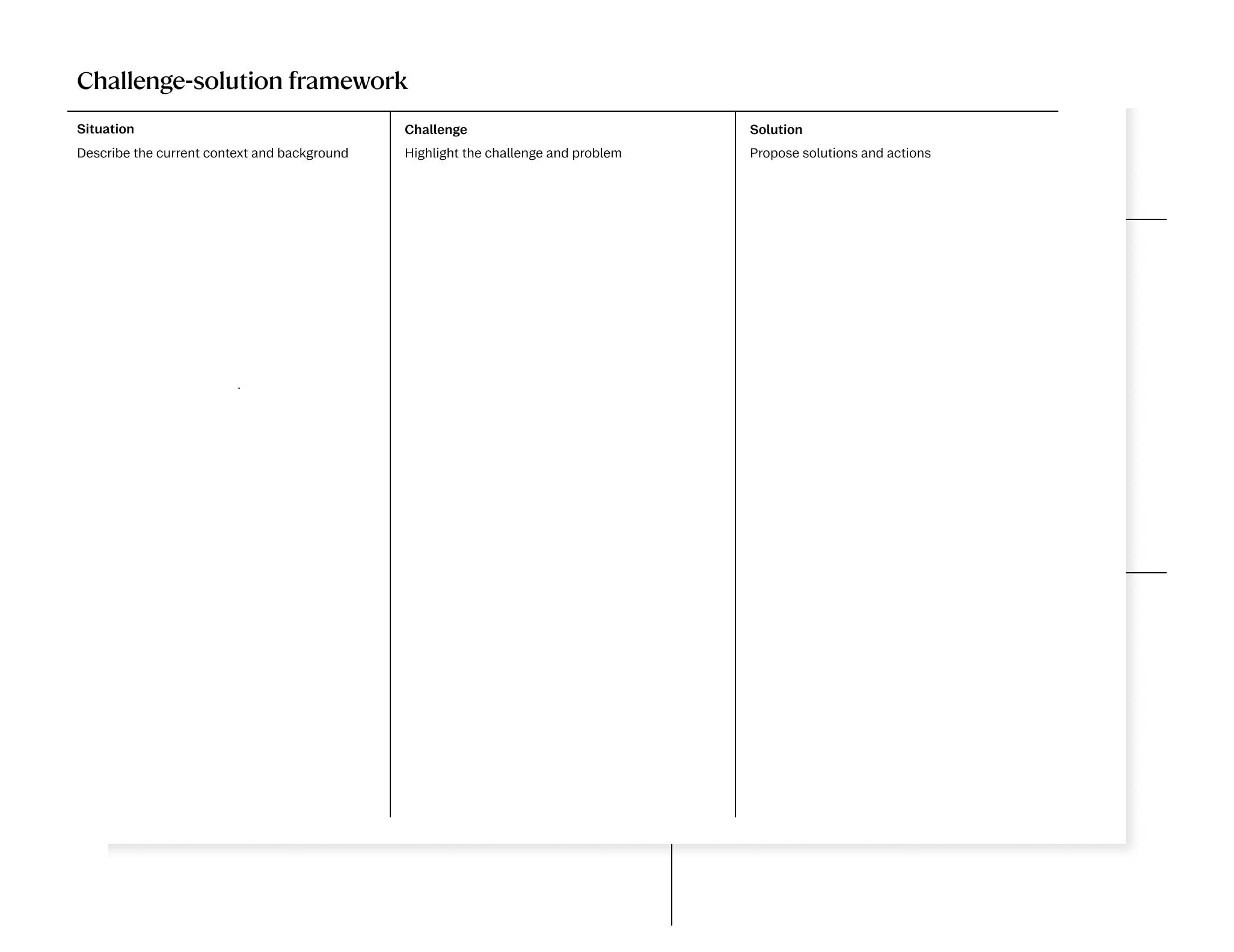 Strategy workbook for reMarkable tablet