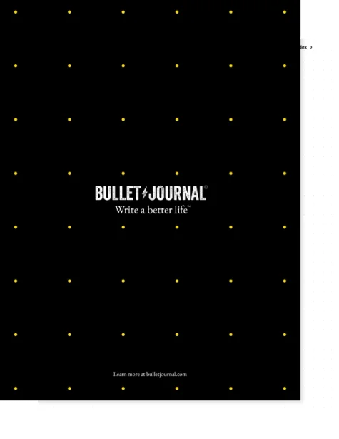 Bullet Journal for reMarkable tablet