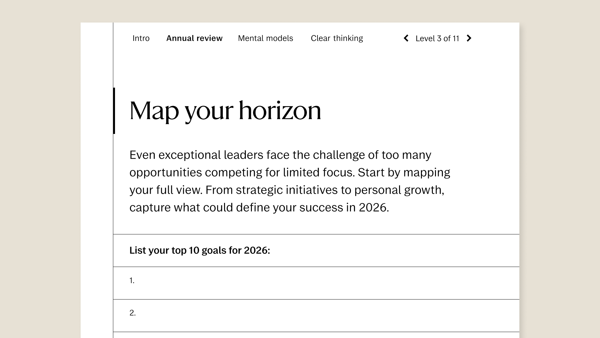 reThink #5: Annual review