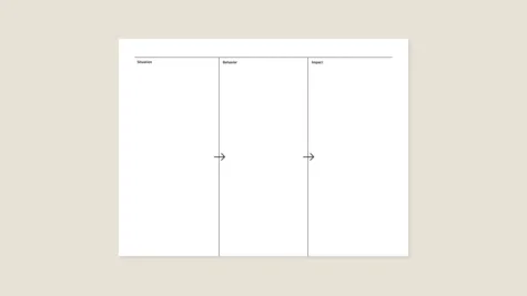 Feedback model template for reMarkable tablet