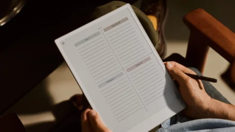 Eisenhower workbook from Tiimo for reMarkable paper tablets