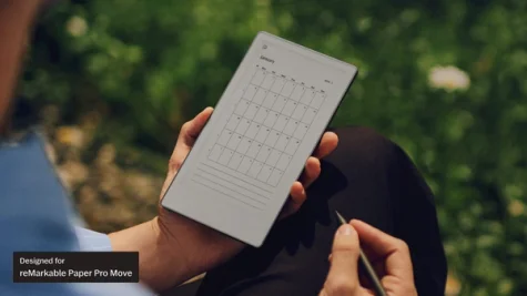 2025 Calendar for reMarkable Paper Pro Move